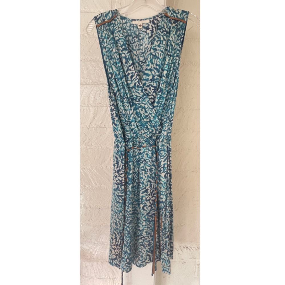 Burning Torch 100% Silk Dress | Belted x Sleeveless = Perfect Party Dress